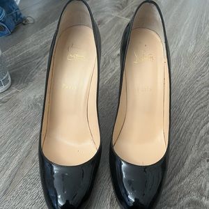 Christian Louboutin heels. Worn twice. In amazing condition.